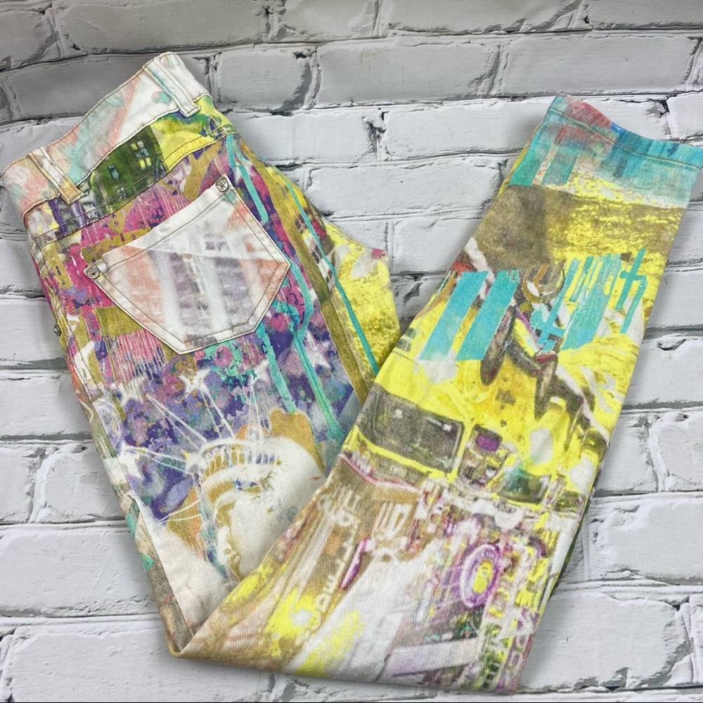 Nolita in jeans colourful city jeggings